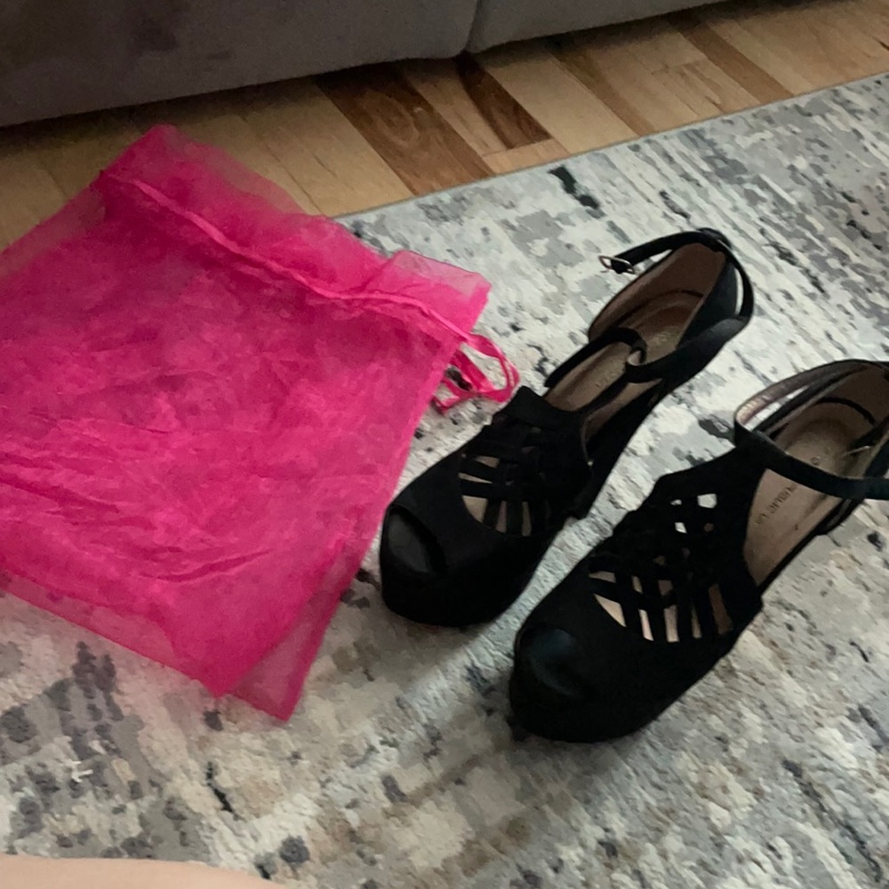 Black heels